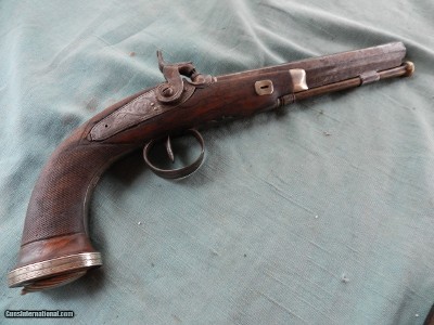French Gentleman's 19th Cent. Belt Pistol