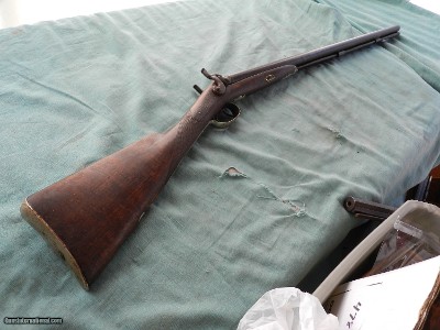 Wm. Read & Son Boston 12ga Hammer Shotgun