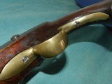 Exceptional Brass Barrel Flintlock Pistol - 10 of 13