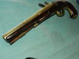 Exceptional Brass Barrel Flintlock Pistol - 8 of 13