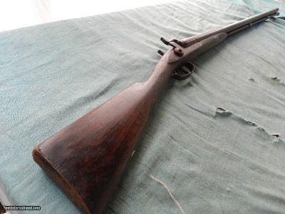 E. Owen 19th Century Double Muzzleloader