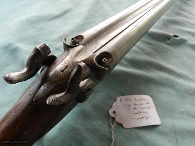 19th Century Ethan Allen 10 ga double