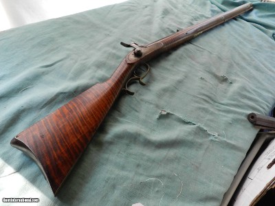 Tiger Maple American .45 cal. Target Rifle