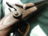 Engraved 12ga Black Powder Double - 5 of 14