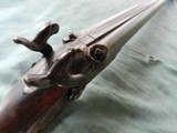 Engraved 12ga Black Powder Double - 4 of 14