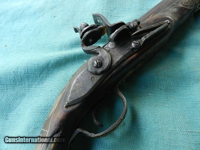 Pirate Ship's Captain's Flintlock Pistol - Image 3 of 10