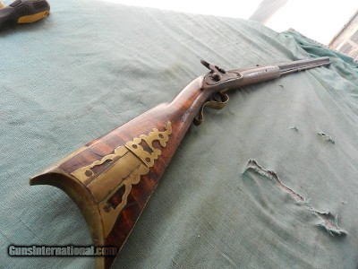 Percussion Halfstock Sporting Rifle withTiger Maple