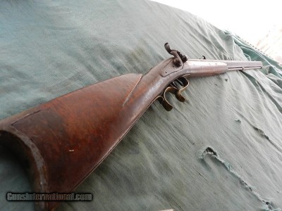 Tiger Maple Percussion Halfstock Sporting Rifle