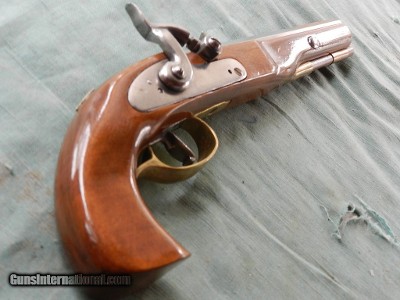 Custom Belgian Percussion Target Pistol