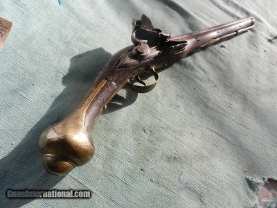 17th Century Pirate Flintlock Pistol