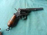 . Lefaucheux Model 1850's Revolver .40cal Pin Fire - 2 of 9