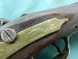 Early Long Tom Flintlock Officers Fusil Musket N. French - 15 of 15