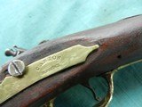 Early Long Tom Flintlock Officers Fusil Musket N. French - 14 of 15