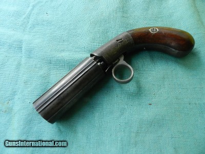 Jacob Post Rare Ring Trigger Pepperbox