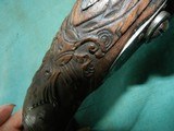 Elaborate 18th century Pirate flintlock Pistol - 7 of 12