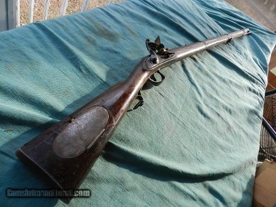 1817 Model of U.S. Flintlock rifle Johnsoin 1821