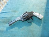 Nickel Smith & Wesson 38 MOP Revolver - 1 of 15