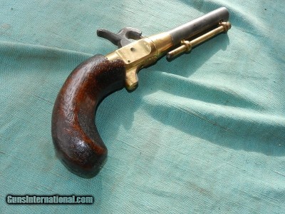 Single shot .44 cal. Percussion pistol