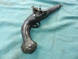 Early Pirate Flintlock Pistol - 1 of 13