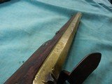 Brace of American Brass Barrel flintock pistols - 6 of 17