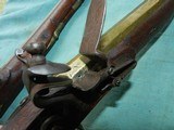 Brace of American Brass Barrel flintock pistols - 5 of 17