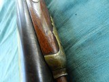 Civil War Era British Percussion Double 12ga Fowler - 20 of 25