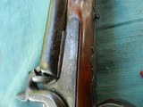 Civil War Era British Percussion Double 12ga Fowler - 10 of 25