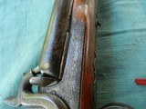 Civil War Era British Percussion Double 12ga Fowler - 11 of 25