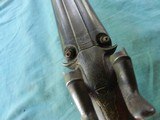 Civil War Era British Percussion Double 12ga Fowler - 9 of 25