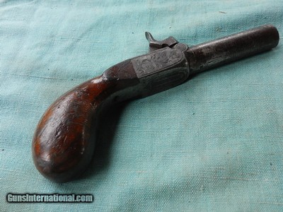 Single Shot Center Hammer Percussion Boot Pistol