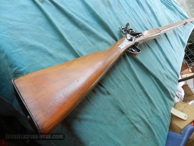 Long Barrel Flintlock ..56 cal musket