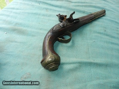 Fancy Pirate Ship's Captain flintlock pistol
