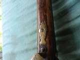 W.H.BARNES BOSTON double 16ga Percussion Shotgun - 7 of 17