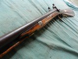 W.H.BARNES BOSTON double 16ga Percussion Shotgun - 13 of 17