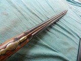 W.H.BARNES BOSTON double 16ga Percussion Shotgun - 11 of 17