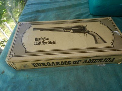 Euroarms .36 cal Remington Navy in stainless steel