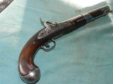 S. North 1821 Converted CW Percussion Pistol
