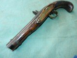 French or Dutch Flintlock Coat Pistol - 8 of 14