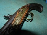 French or Dutch Flintlock Coat Pistol - 10 of 14