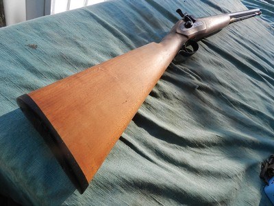 10ga halfstock percussion fowler