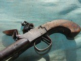 flintlock center hammer muff pistol - 2 of 14