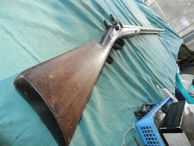 Mid 19th century 20ga HAMMER DOUBLE