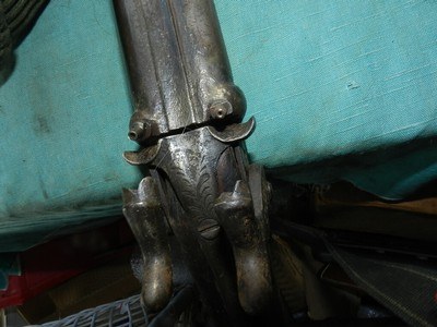 Mid 19th century 20ga HAMMER DOUBLE - Image 5 of 13