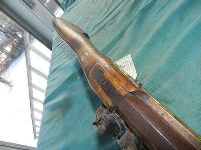 Maple fullstock Flintock .56 cal Rifle - Image 14 of 15