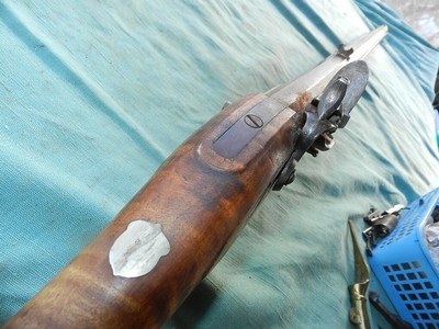 Maple fullstock Flintock .56 cal Rifle - Image 5 of 15