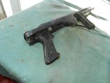 Iver Johnson folding stock for an M1 carbine of black Nylon - 1 of 12