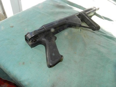 Iver Johnson folding stock for an M1 carbine of black Nylon