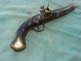 French Marine Boarding flintlock pistol - Image 1 of 12