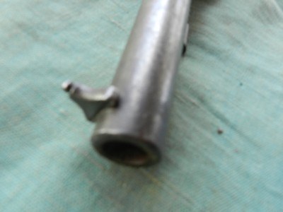 Original Civil War Era French M1854 Lefaucheux type Cavalry Model 10.5mm Pinfire Revolver - Image 9 of 15