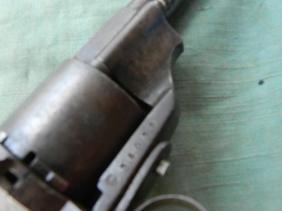 Original Civil War Era French M1854 Lefaucheux type Cavalry Model 10.5mm Pinfire Revolver - Image 15 of 15
